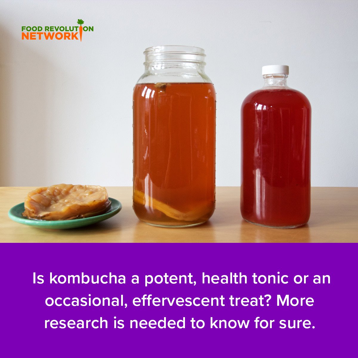 Is kombucha a potent, health tonic or an occasional, effervescent treat? More research is needed to know for sure.