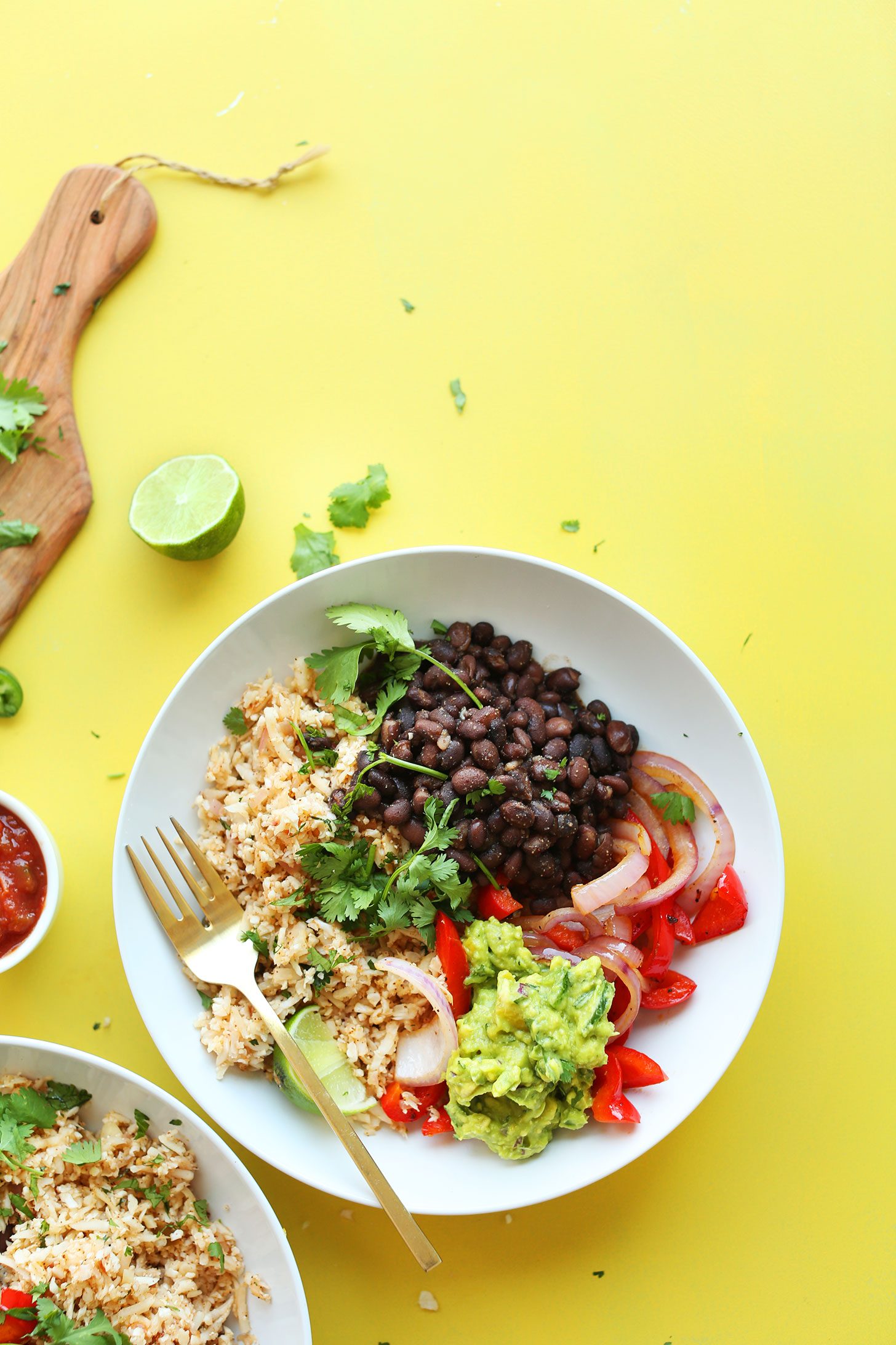 Cauliflower Rice Burrito Bowl