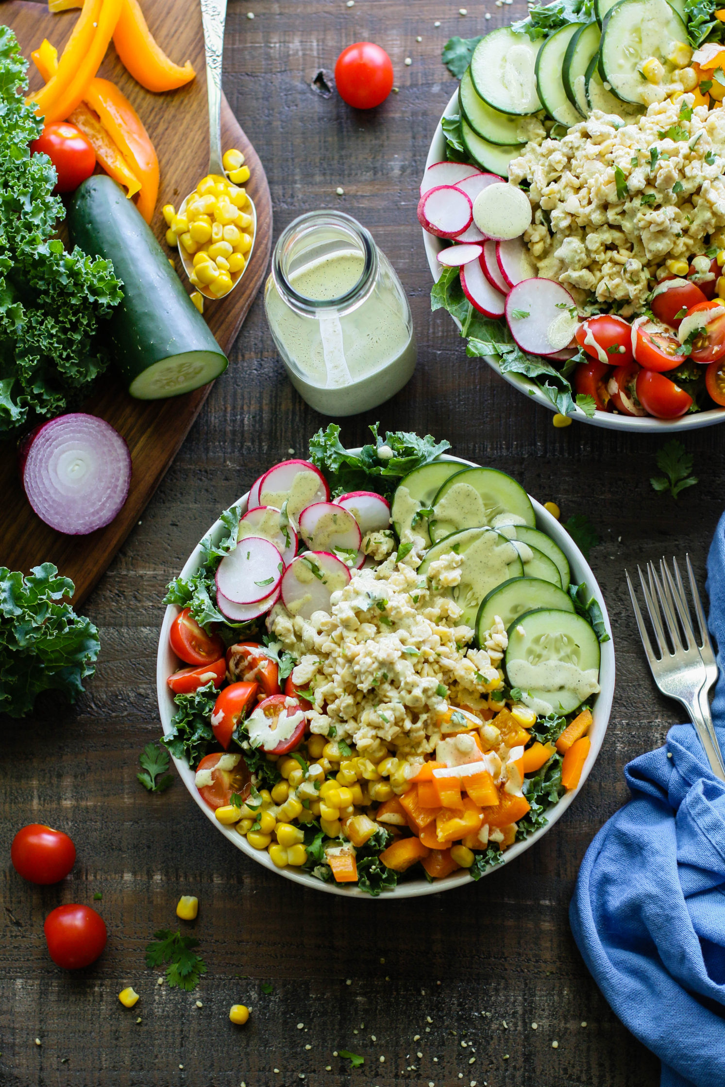 Garden Tempeh Macro Bowl