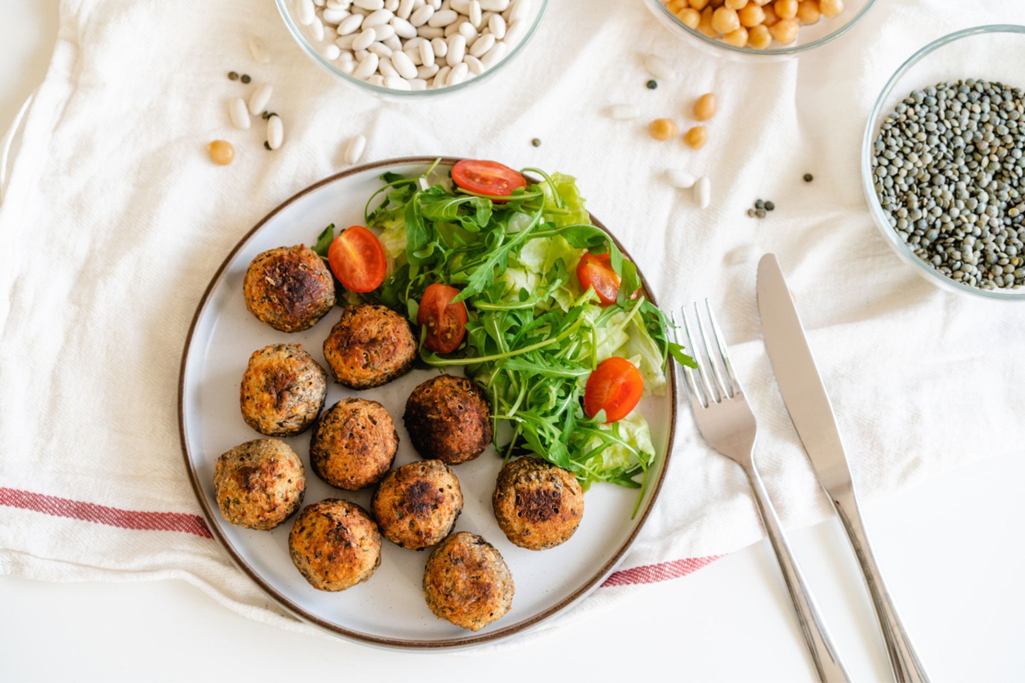 Lentil Quinoa Meatballs