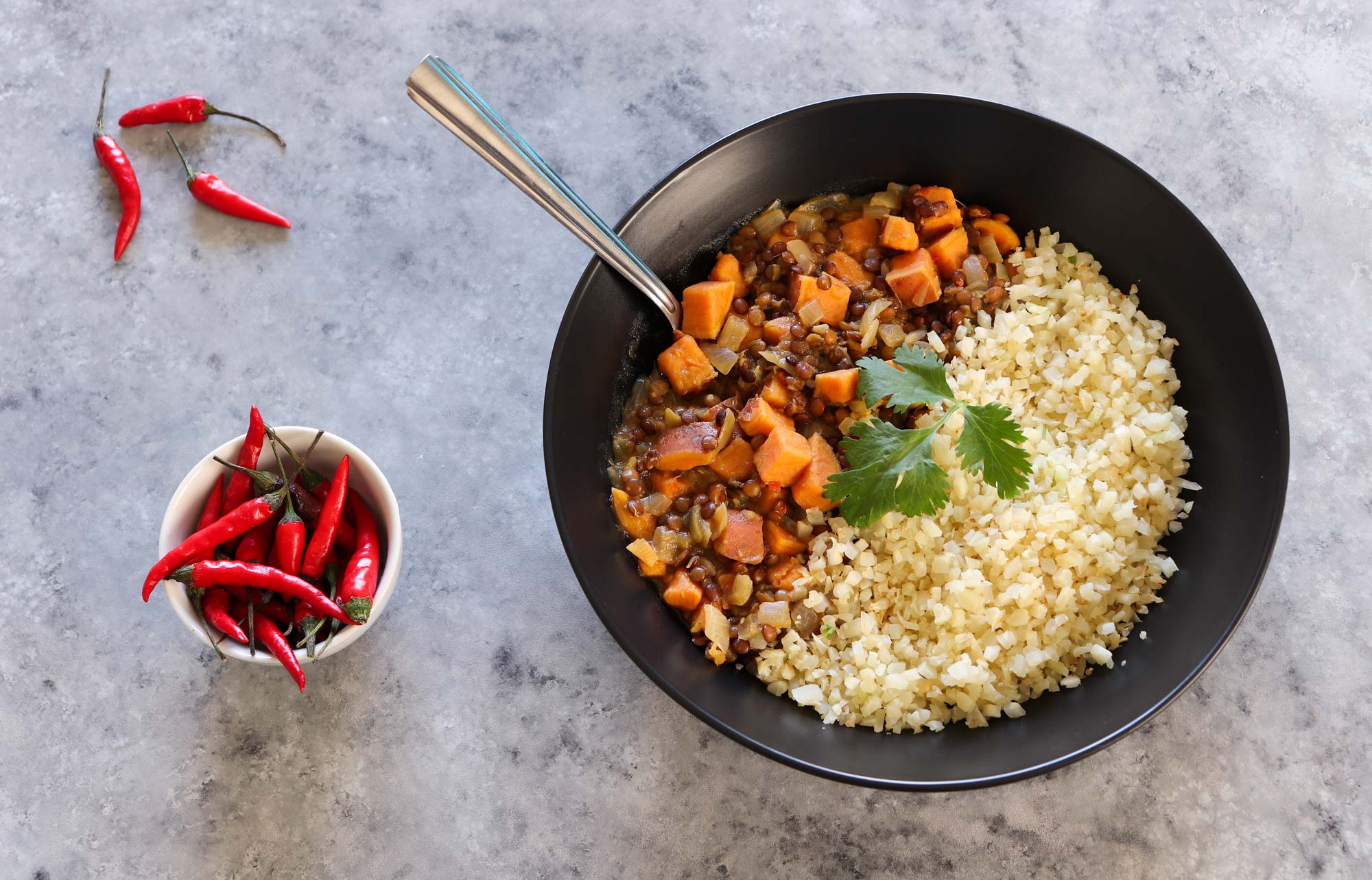 Plant-based dinner recipes: Red lentil curry