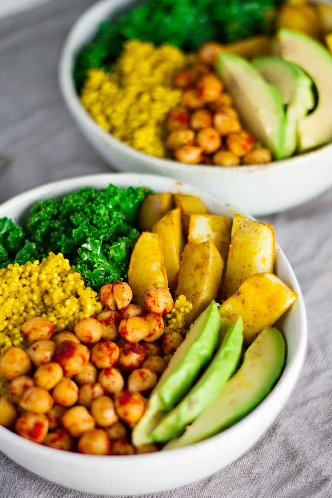 Vegan Turmeric Quinoa Power Bowl