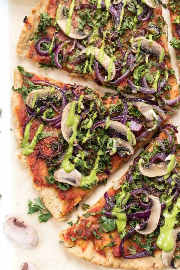 Plant-based Pizzas: Grain Free Plant Based Pizza from Simply Quinoa